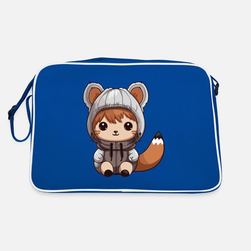 Eichhörnchen Tier Baby Comic Retro Tasche
