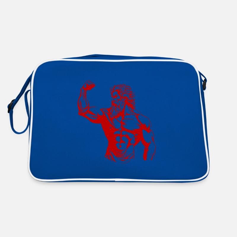 Statue antique de combattant grec Sac Retro