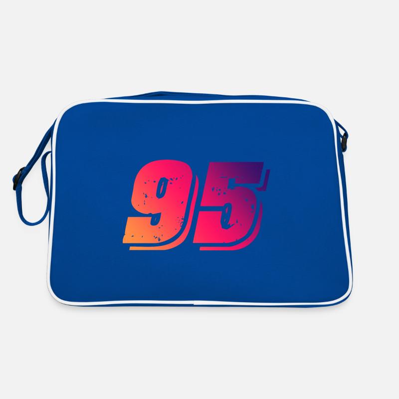 Symbole numérique 95 Sac Retro