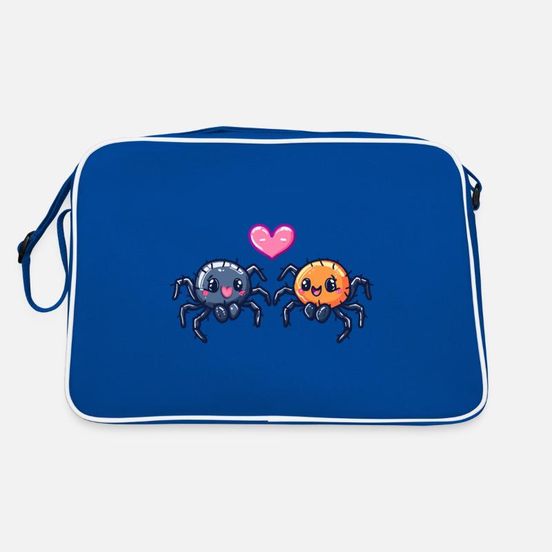Couple de tarentules Amour Araignée Amoureuse Sac Retro