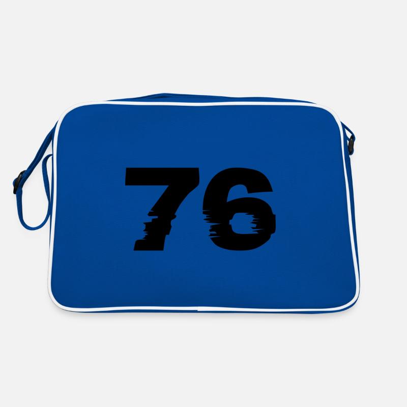 76 number Retro Bag