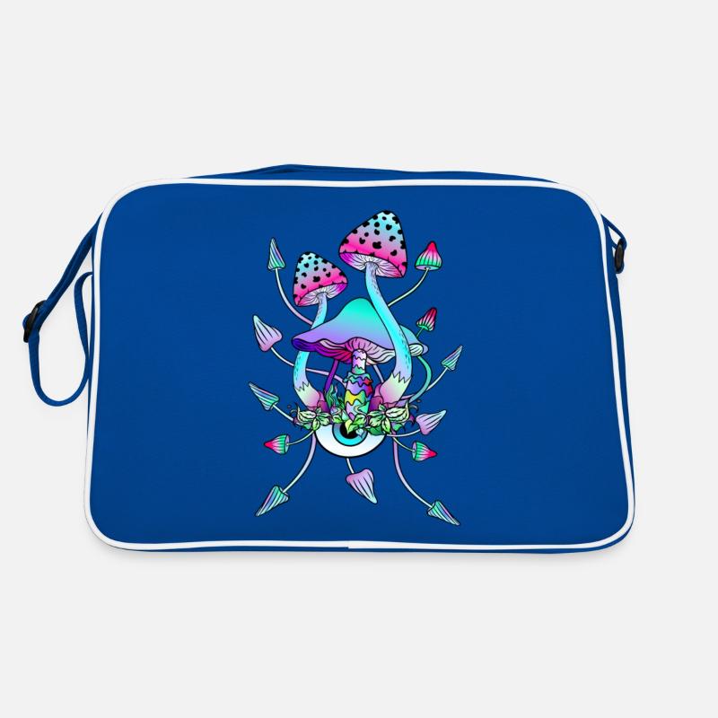 Champignons magiques Champignons Champignons - Eye Art Sac Retro