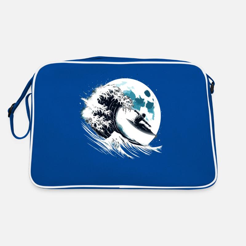 Astronaute Surfeur Moon Surfer Sac Retro