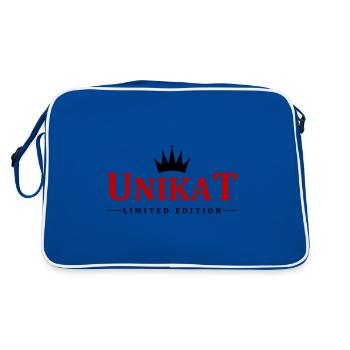 Unique Crown Limited Edition - Retro Bag - blue/white - Back
