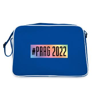 Prague 2022 - Retro Bag - blue/white - Back