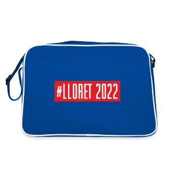 Lloret De Mar 2022 - Retro Bag - blue/white - Back