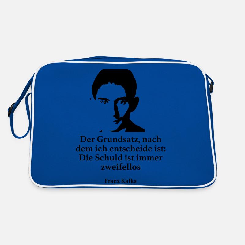 Kafka: The principle according to which I decide Retro Bag