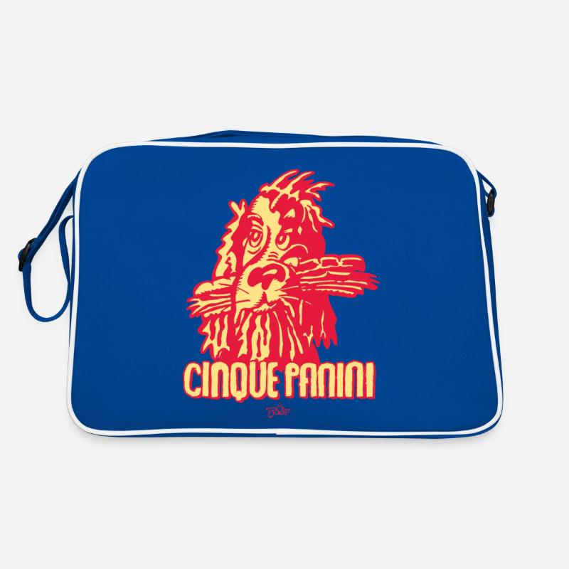 BOLEO-23 COCKER-POLDI rouge jaune Sac Retro