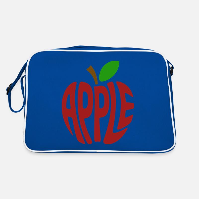 Apple - Cool Fruit Logo Retro Bag