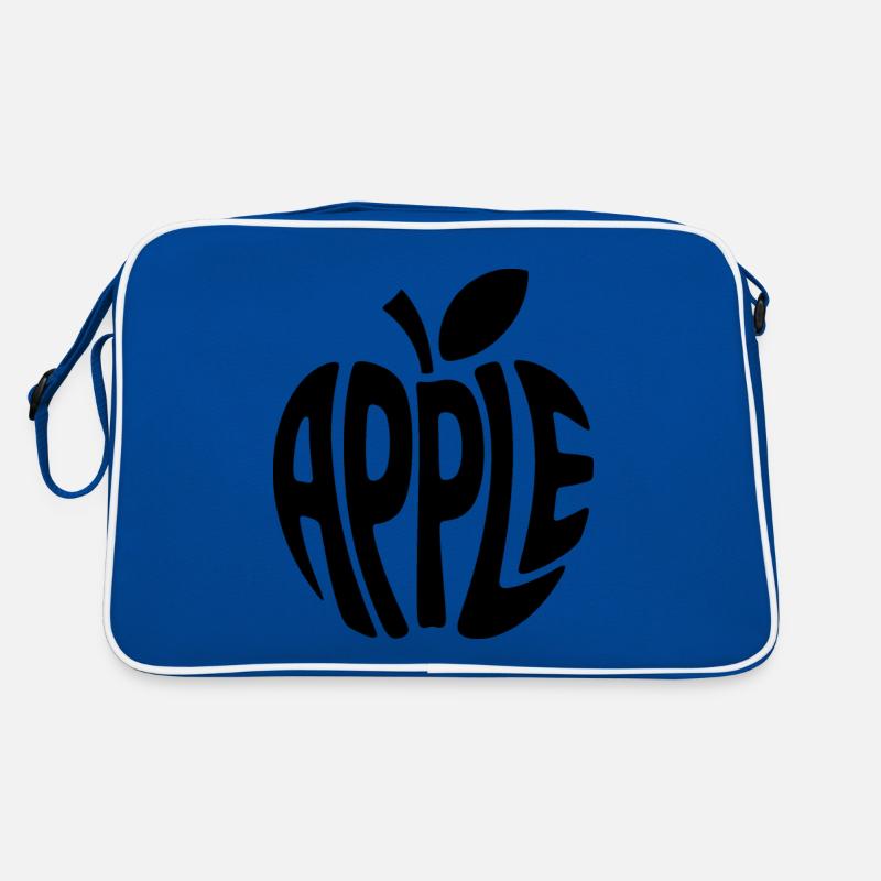 Apple - Cool Fruit Logo Retro Bag