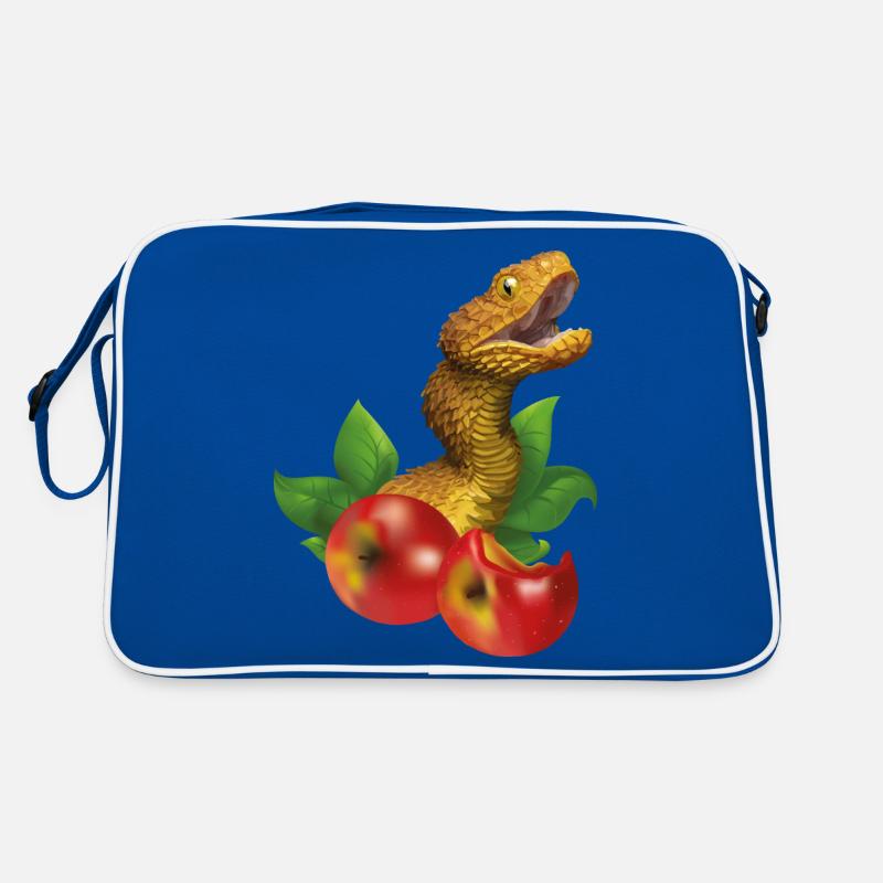 Serpent et pommes Sac Retro