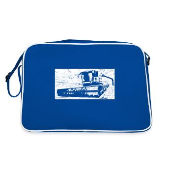 Moissonneuses-batteuses Maïs - Sac Retro - bleu/blanc - Dos