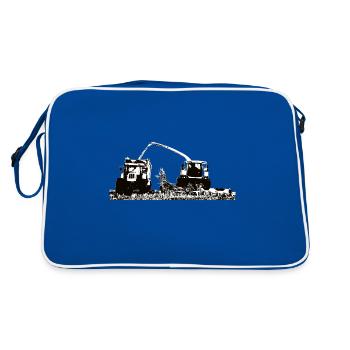 Corn Chopper Corn Chopper Chop Farmer - Sac Retro - bleu/blanc - Dos