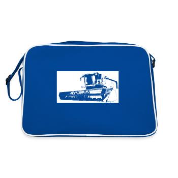 Combinez le maïs grain grain fermier - Sac Retro - bleu/blanc - Dos