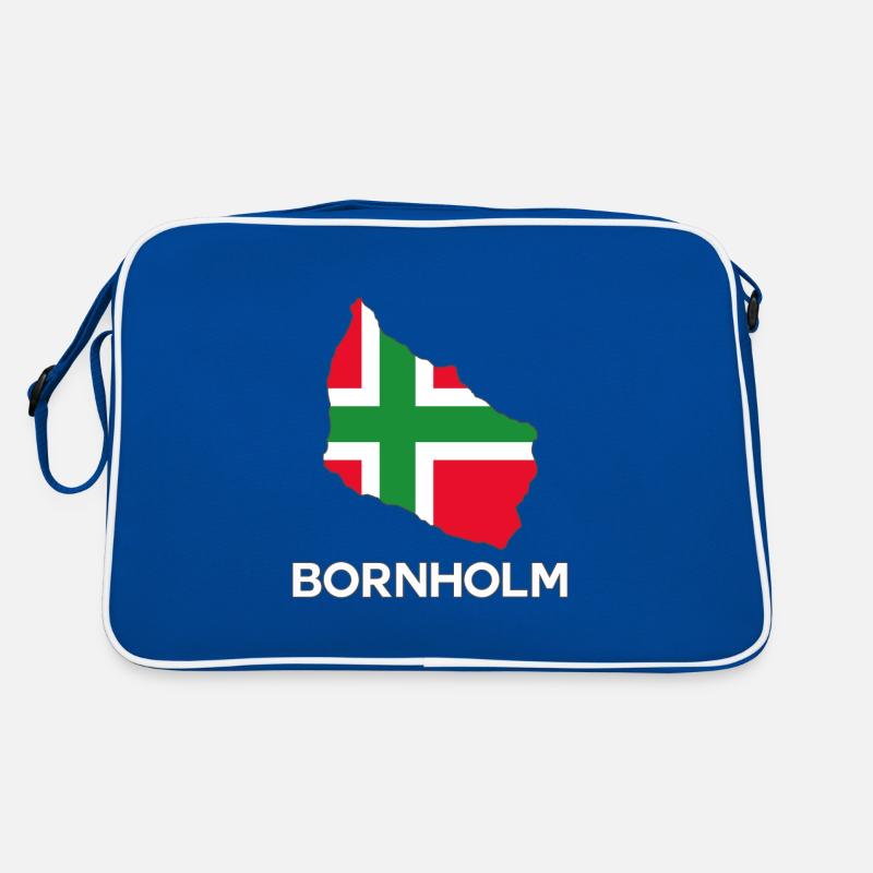 Forme de drapeau de Bornholm Sac Retro