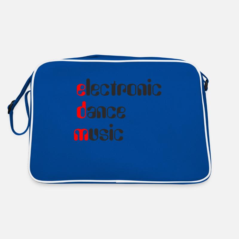 EDM Electronic Dance Music Retro Tasche