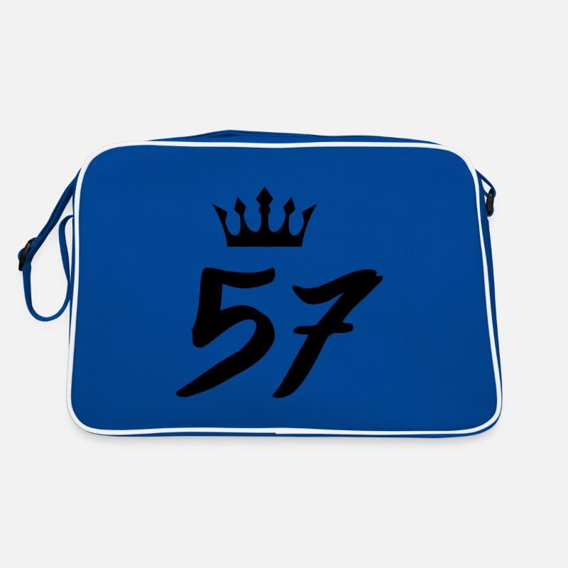 57 Number crown Retro Bag