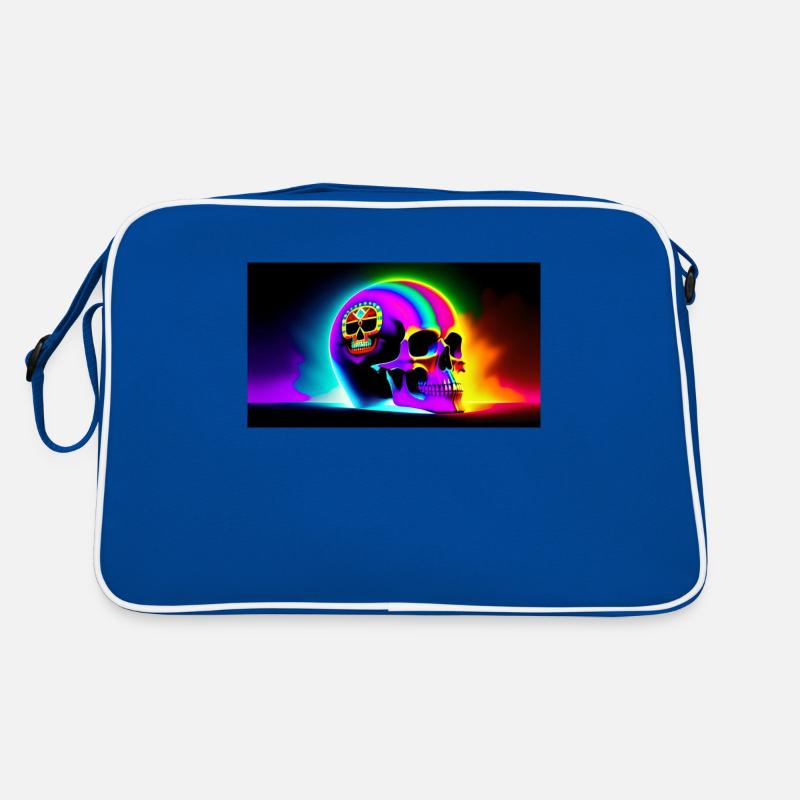 Psy Skull Retro Bag