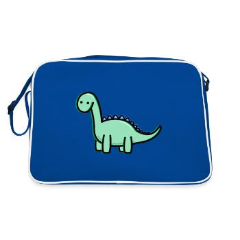 Mignon Dino - Sac Retro - bleu/blanc - Dos