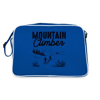 Alpinistes - Sac Retro - bleu/blanc - Dos