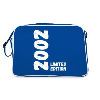 2002 Limited edition Birthday - Retro Bag - blue/white - Back
