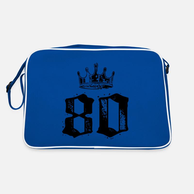 80 Number crown Retro Bag
