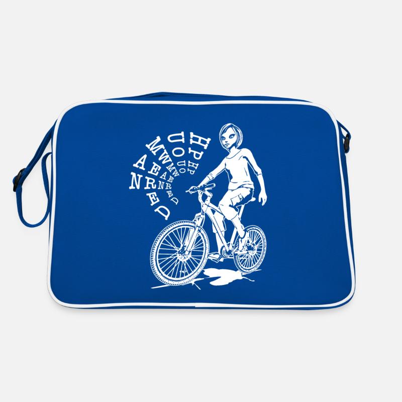 Le cyclisme comme expression de force et de volonté Sac Retro