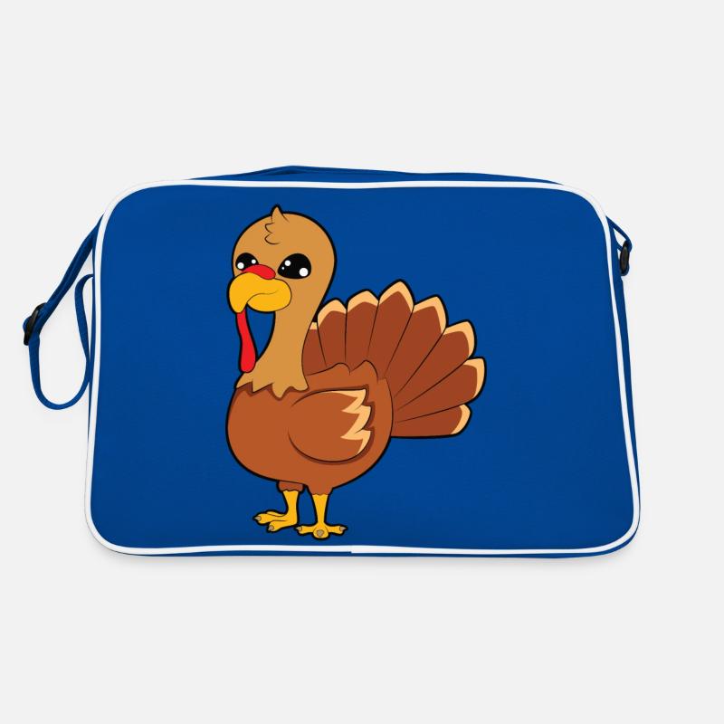 Truthahn Retro Tasche
