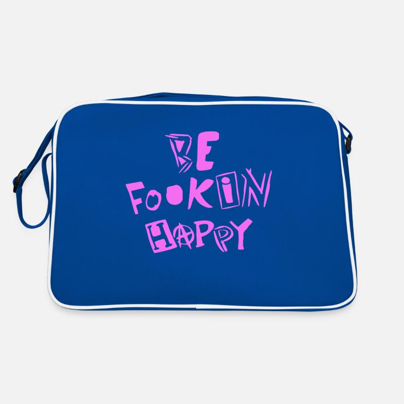 Yungblud Darah Muda - Sac Retro - bleu/blanc