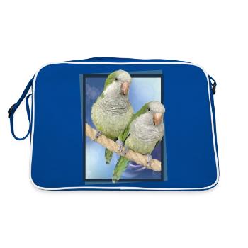 Perruche d’Argentine - Sac Retro - bleu/blanc - Dos