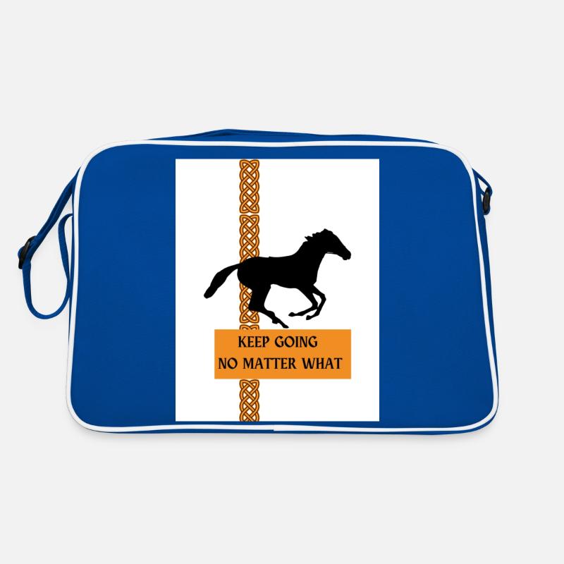 CONTINUEZ QUOI QU’IL ARRIVE Sac Retro