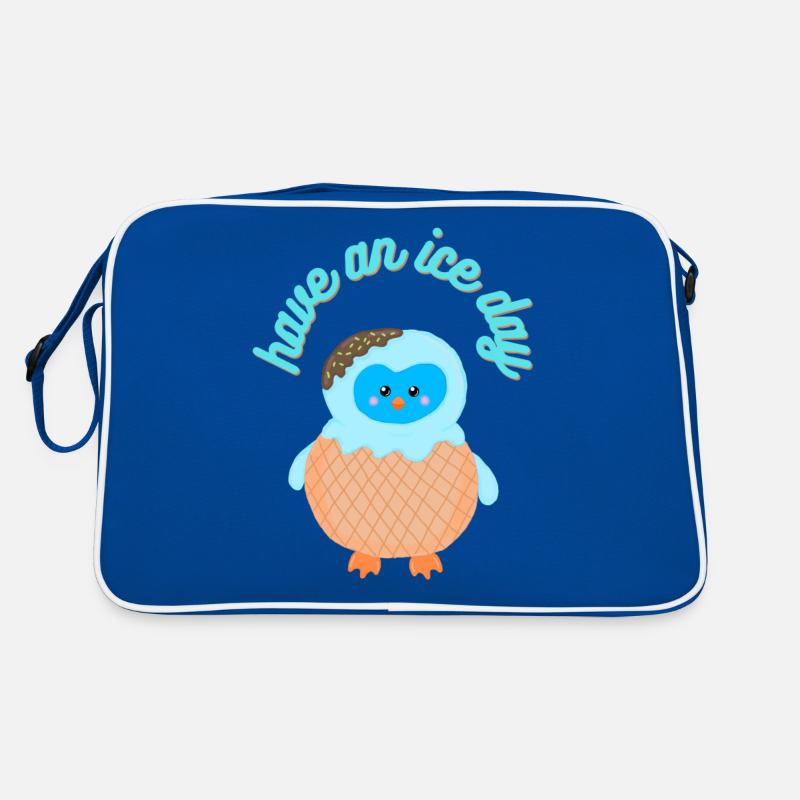 Have an ice day Pinguin Retro Tasche