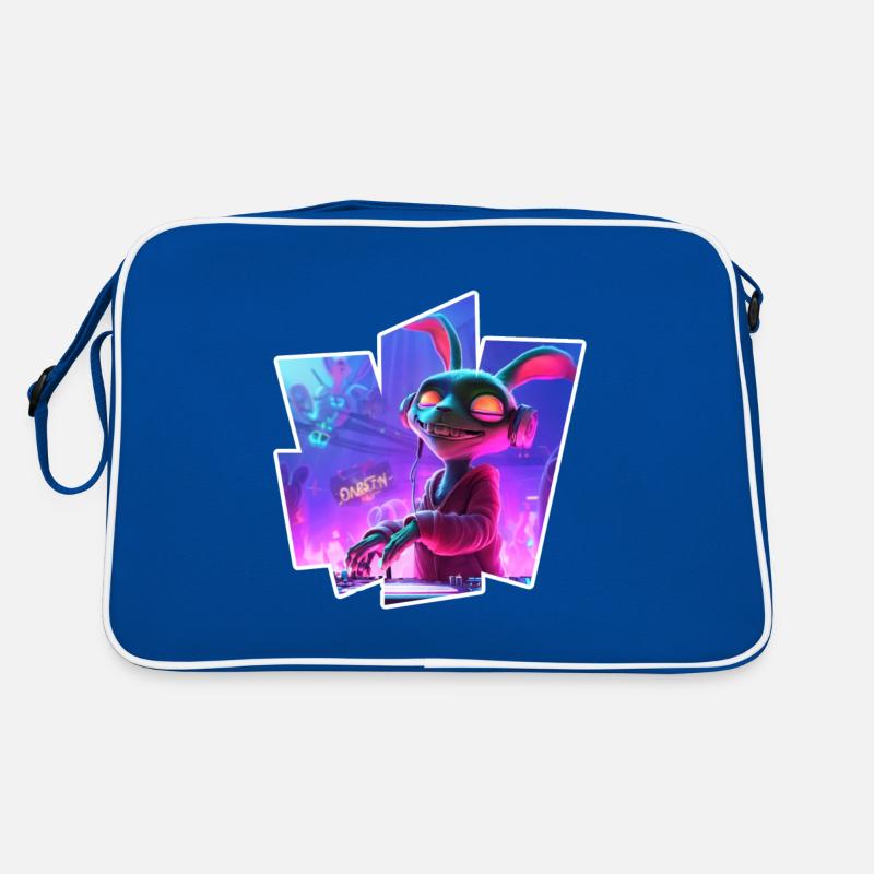 Rabbit Dj Retro Tasche