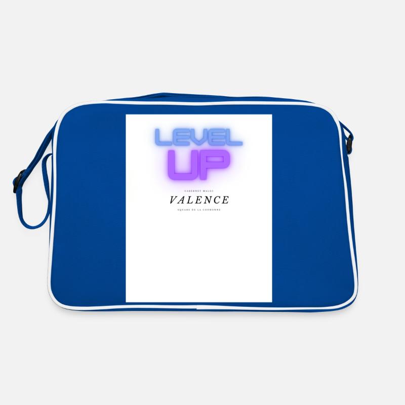 cold smooth tasty 2 - Retro Tasche - Blau/Weiß