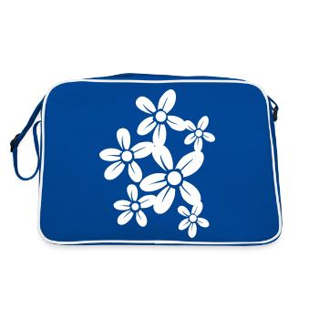 Flower Flower Plant - Sac Retro - bleu/blanc - Dos