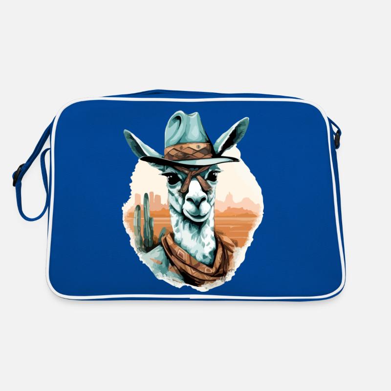Noki der Lama Retro Tasche