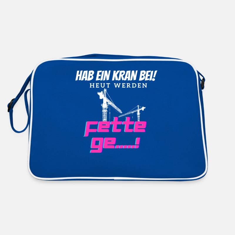 Hab ein Kran bei Retro Tasche