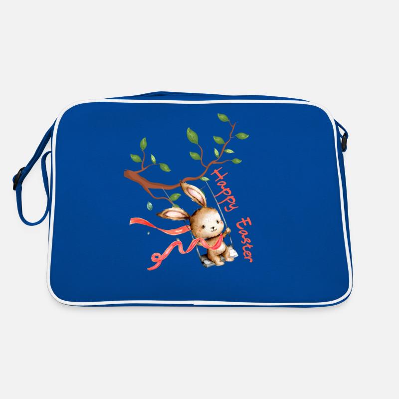 Easter Bunny Retro Tasche