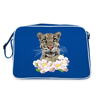 nébuleuse du léopard - Sac Retro - bleu/blanc - Dos