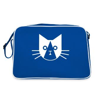 Hund Dog - Retro Bag - blue/white - Back