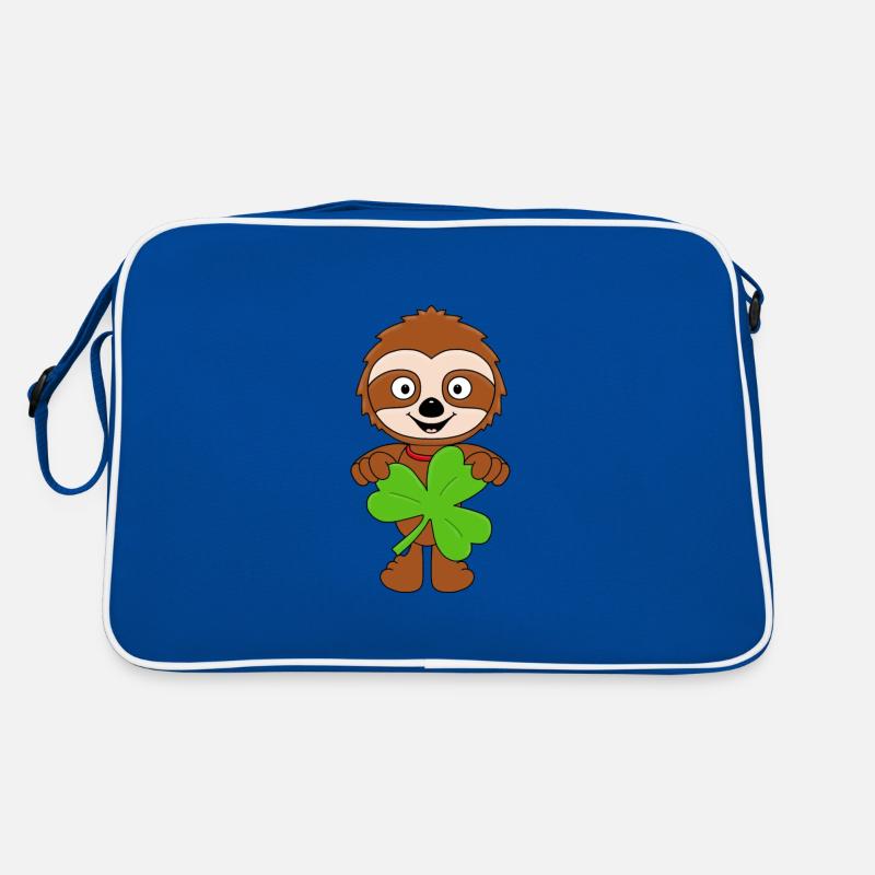 FAULTIER - KLEEBLATT - TIER - TIERISCH - KLEE Retro Tasche