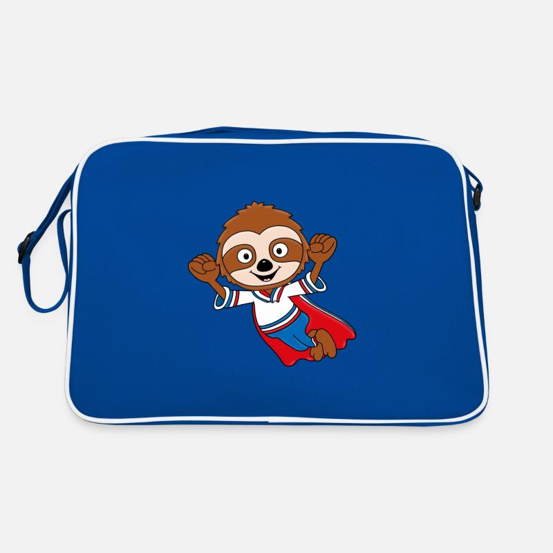 FAULTIER - SUPERHELD - TIER - TIERISCH - KIND Retro Tasche