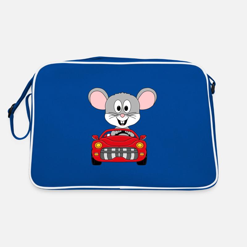 MAUS - AUTO - TIER - TIERISCH Retro Tasche