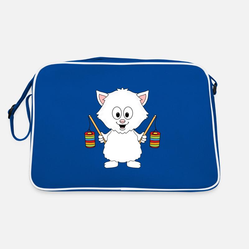 KATZE - KATER - LATERNE - LATERNENUMZUG Retro Tasche