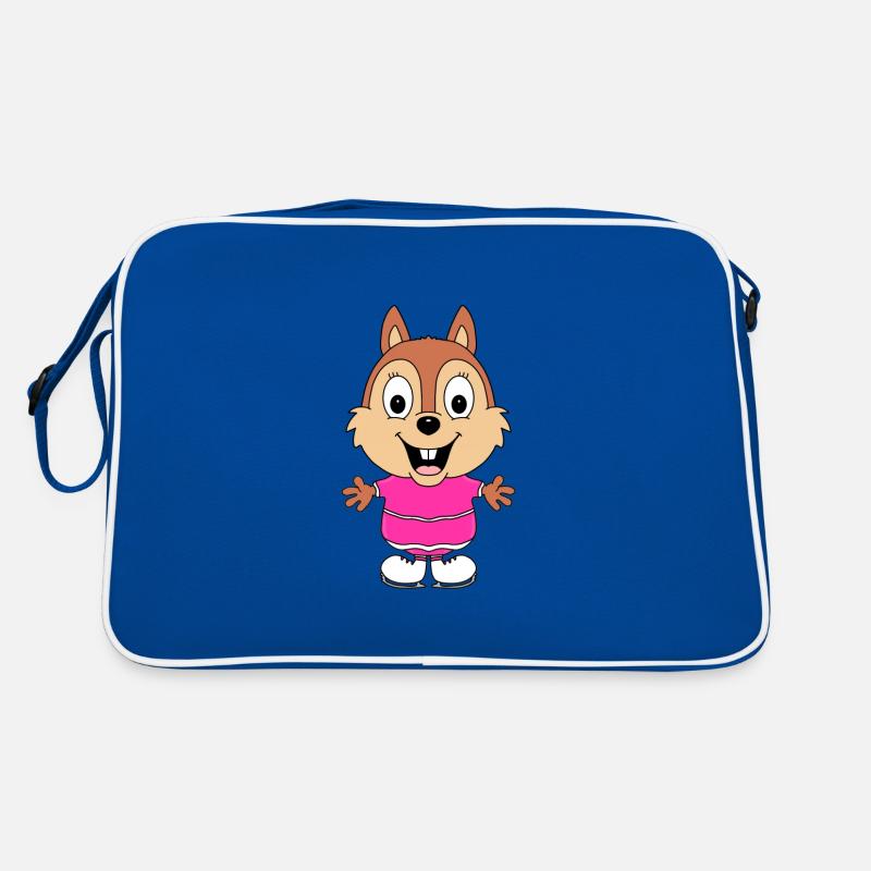 EISHÖRNCHEN - EISKUNSTLAUF - EICHHÖRNCHEN - SPORT Retro Tasche
