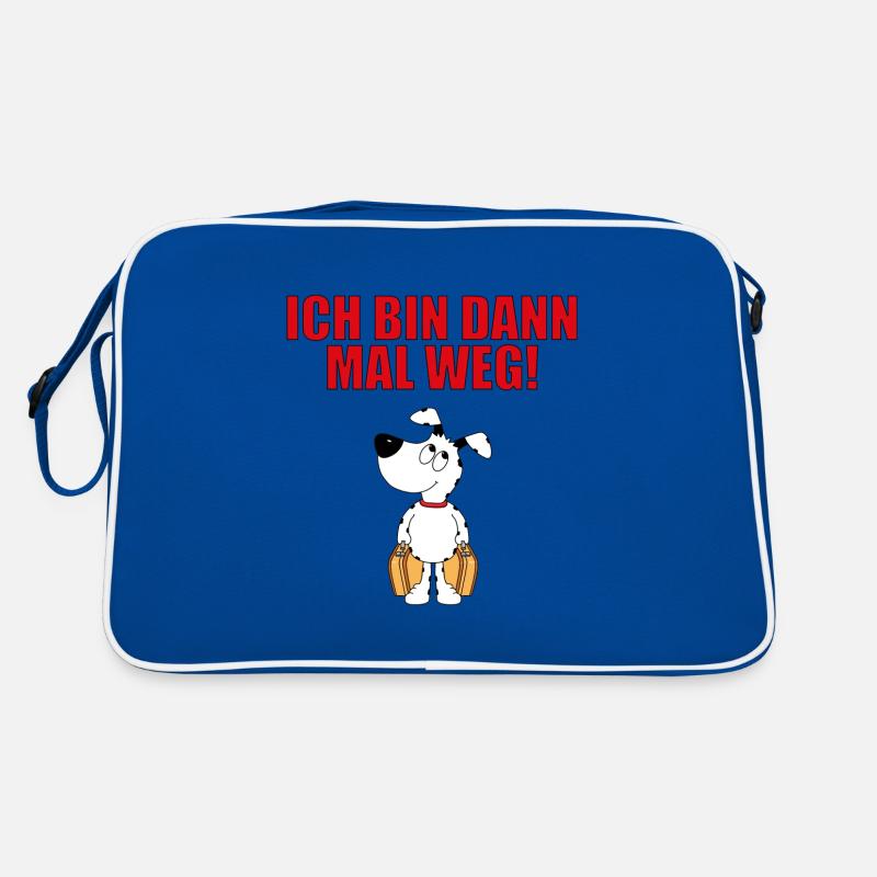 HUND - HUNDE - TIER - TIERE Retro Tasche