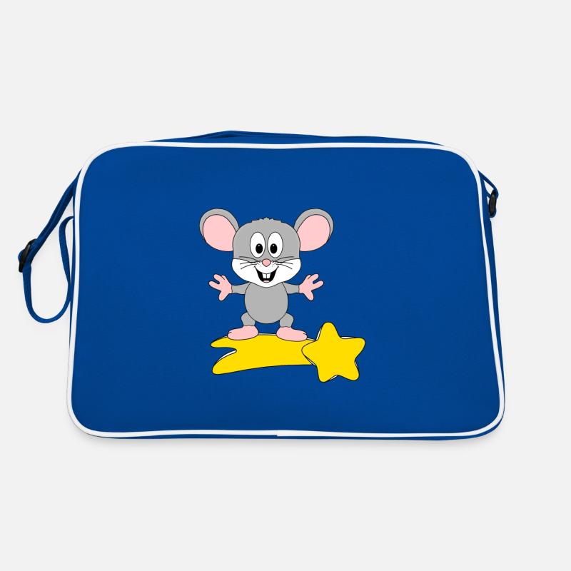 STERNSCHNUPPE - MAUS Retro Tasche