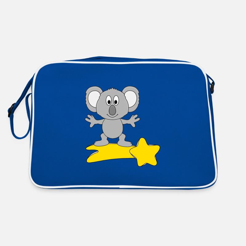 KOALA - STERNSCHNUPPE - TIER - TIERISCH Retro Tasche