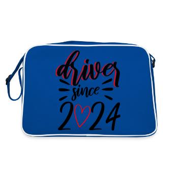 Driver's License 2024 Driving Test Driving Test - Retro Bag - blue/white - Back