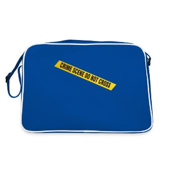 Police de la scène du crime - Sac Retro - bleu/blanc - Dos